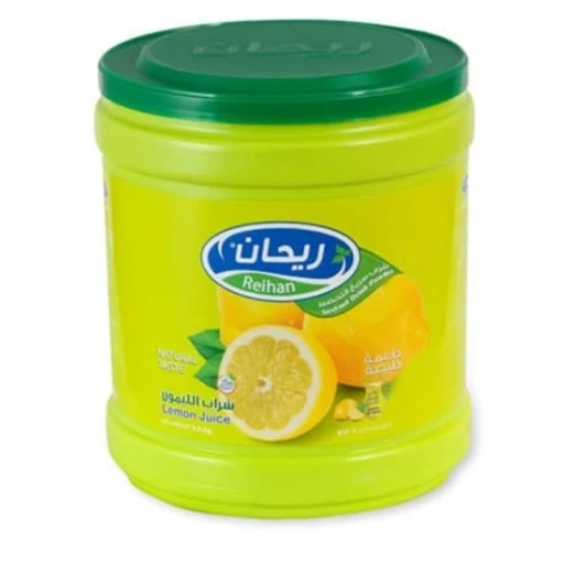 پودر شربت ریحان طعم لیمو